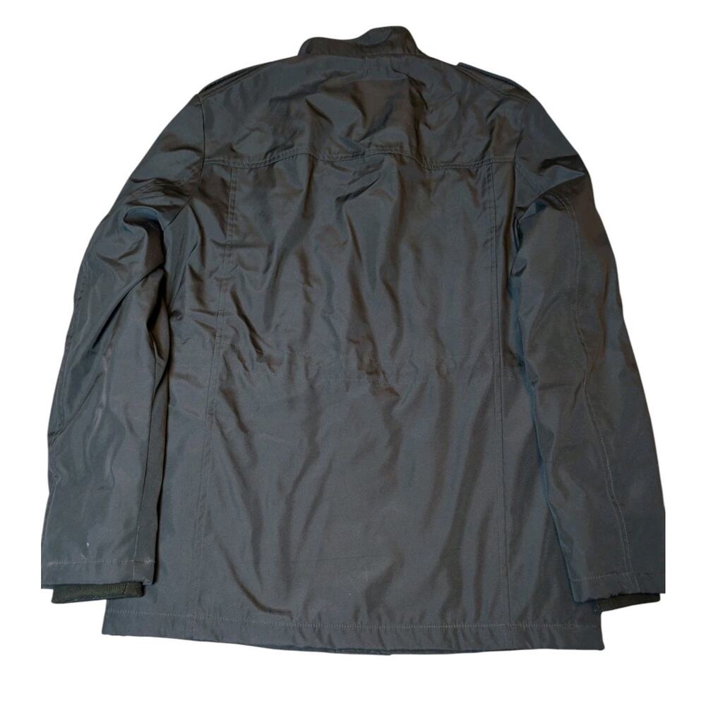 Calvin Klein Men's Parka Coat Navy Blue Seven Pocket Utility Jacket Size Small - Picture 2 of 8